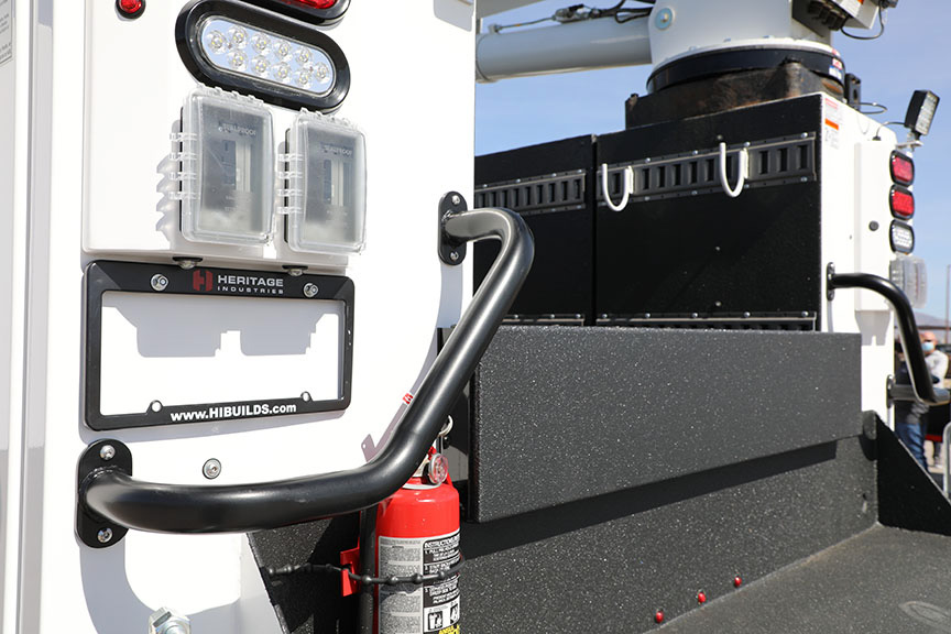 HI-LINER hybrid polyurea spray-on bed liner applied to a truck bed